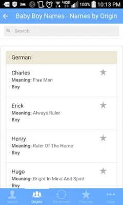 Baby Boy Names android App screenshot 3