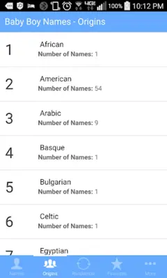 Baby Boy Names android App screenshot 4